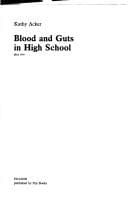 Blood and Guts in High School