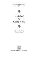 Ballad for Georg Henig