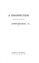 A Disaffection