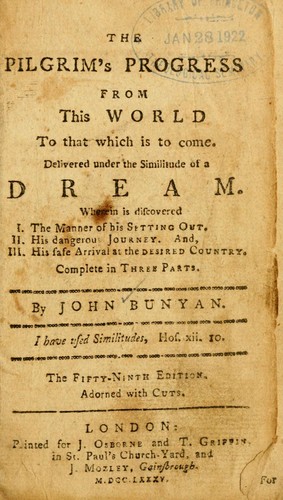 The Pilgrim’s Progress