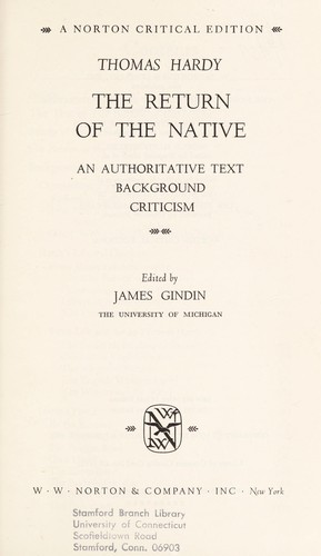 Return of the Native
