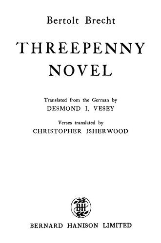 Threepenny Novel