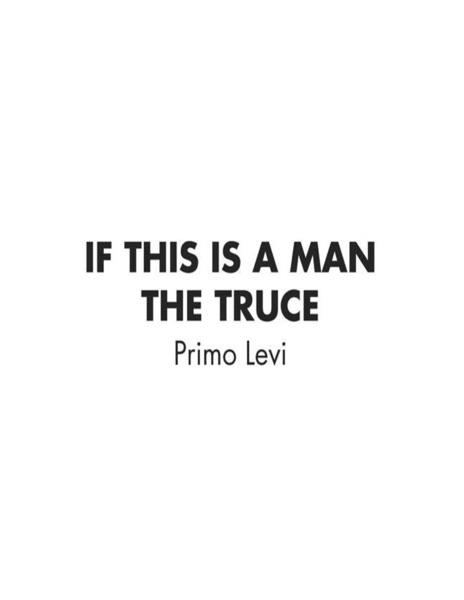 If This Is a Man