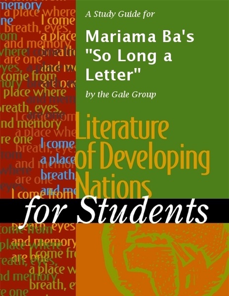 So Long a Letter